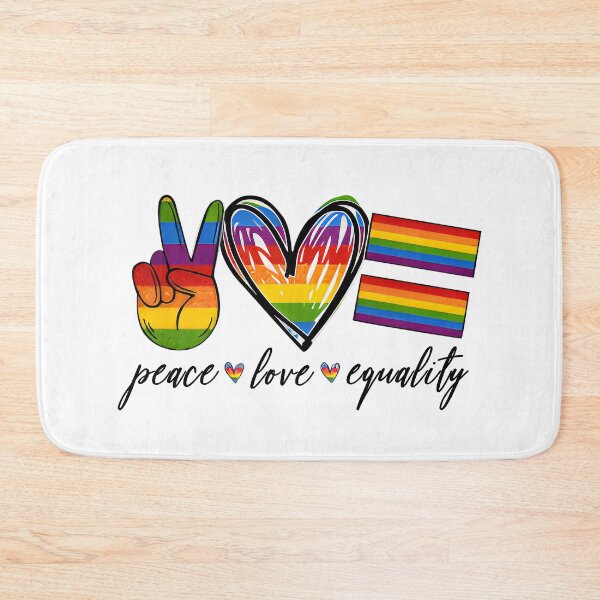 Item preview, Lgbt peace love equality designed and sold by smallcatvn.