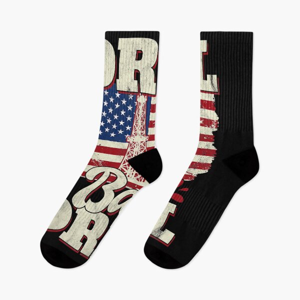 Item preview, Drill Baby Drill American Flag Oilrig Oilfield Trash T-Shirt designed and sold by MarioKowallik.