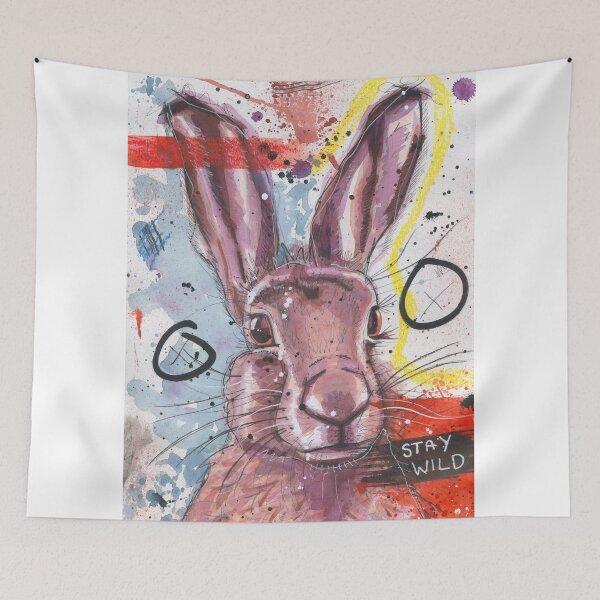 Item preview, Stay Wild Hare designed and sold by lisalyddon.