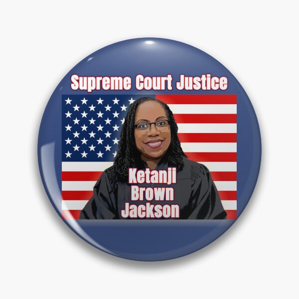 Item preview, Ketanji Brown Jackson Supreme Court Justice American Flag designed and sold by OliviaGbyKyro.