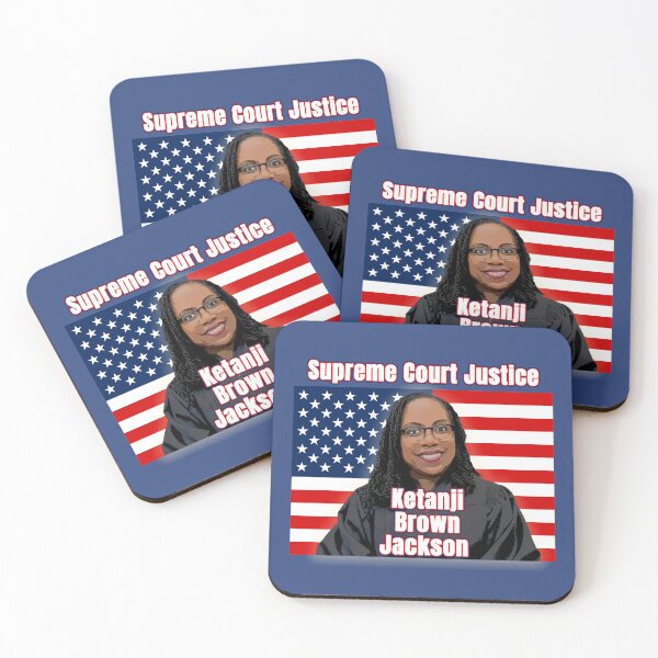 Item preview, Ketanji Brown Jackson Supreme Court Justice American Flag designed and sold by OliviaGbyKyro.