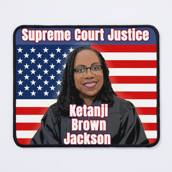 Item preview, Ketanji Brown Jackson Supreme Court Justice American Flag designed and sold by OliviaGbyKyro.