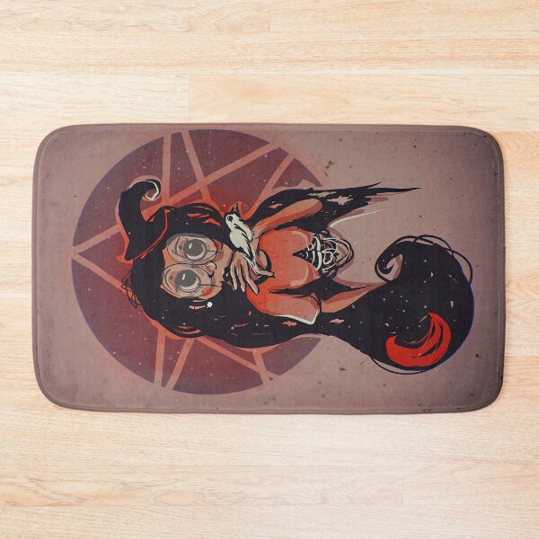 Item preview, Little pink witch designed and sold by malabarphique.