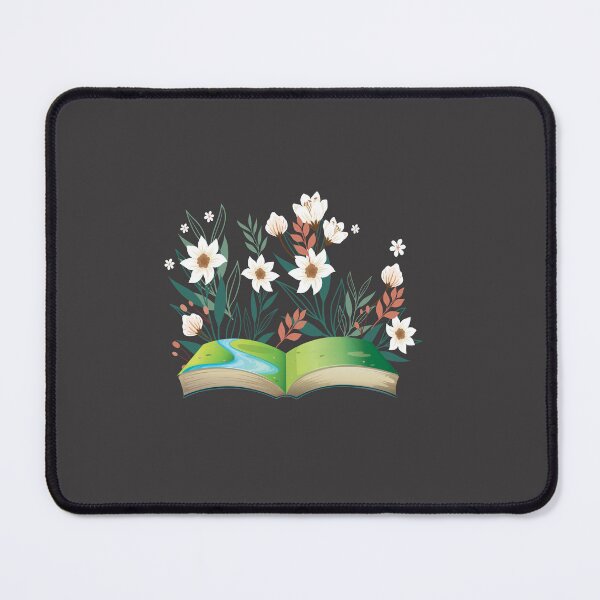 Item preview, Flowers Growing From Green Book designed and sold by fatydesignspace.