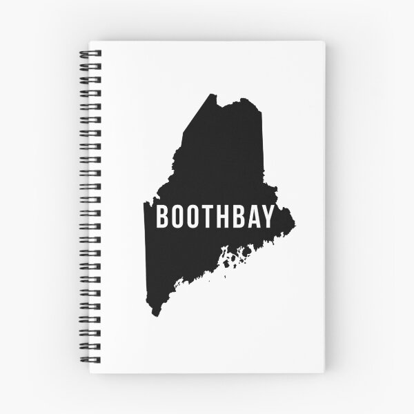 Item preview, Boothbay, Maine State Silhouette designed and sold by CartoCreative.
