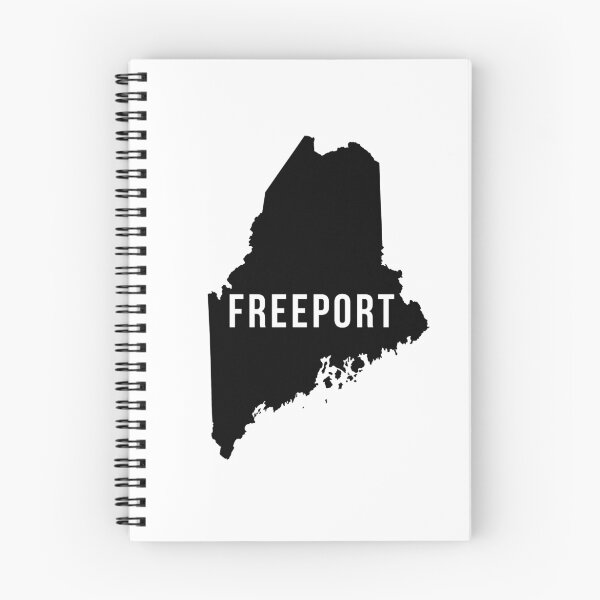 Item preview, Freeport, Maine State Silhouette designed and sold by CartoCreative.