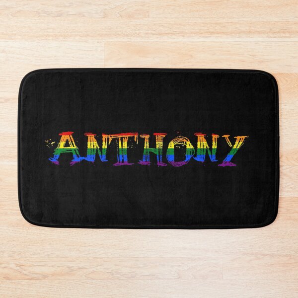 Artikelvorschau, Männer Regenbogenname schwuler Anthony entworfen und verkauft von LoveIsColorful.