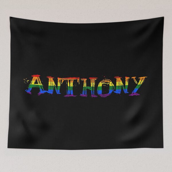 Artikelvorschau, Männer Regenbogenname schwuler Anthony entworfen und verkauft von LoveIsColorful.