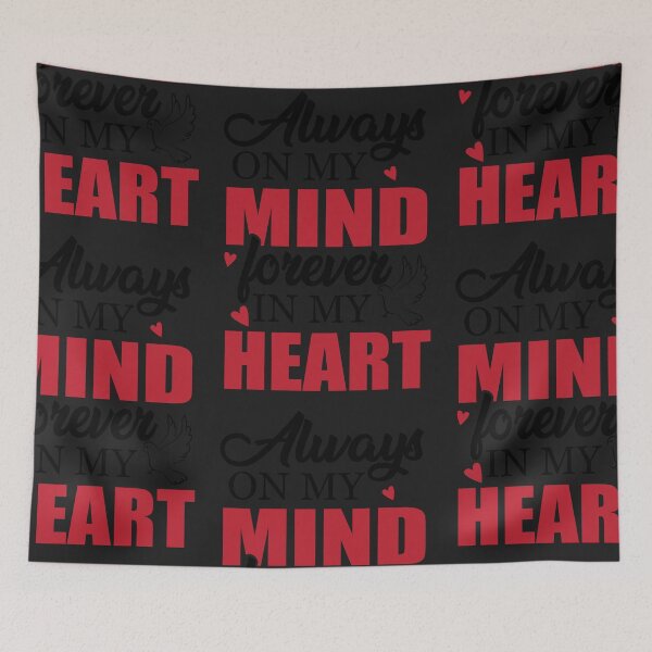 Item preview, Always on my mind forever in my heart designed and sold by Best-Designers.