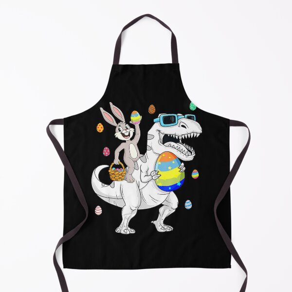 Item preview, Easter Bunny Riding T Rex Dinosaur Funny Eggs Boys Girl Kids . designed and sold by ezechudnbowy.