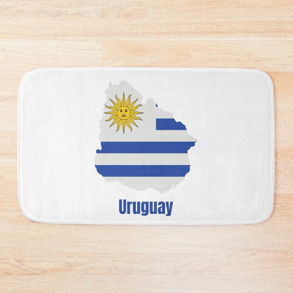Item preview, Flag Map of Uruguay designed and sold by Tienda-Vane.