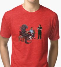 Alien Takes Jonesy to the Vet Tri-blend T-Shirt