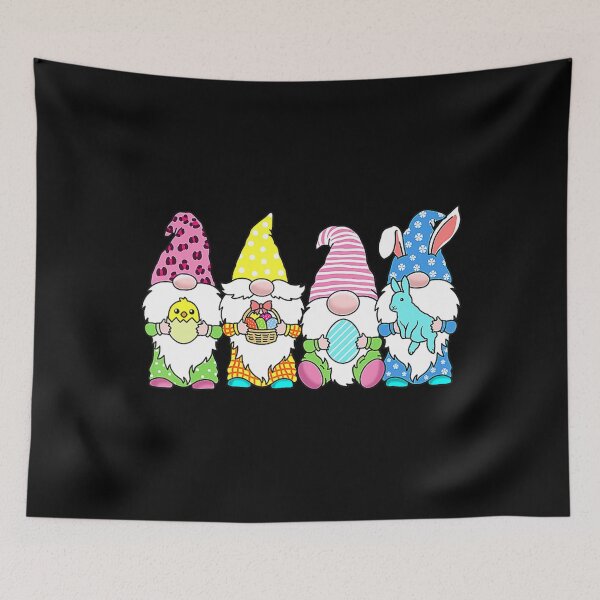 Item preview, Easter Bunny Spring Gnome Easter Egg Hunting And Basket Gift . designed and sold by ezechudnbowy.
