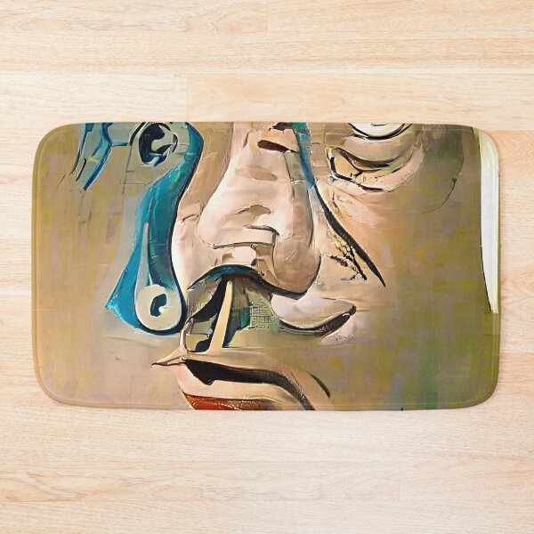 Item preview, Salvador Dali inspired abstract portrait designed and sold by janesg.