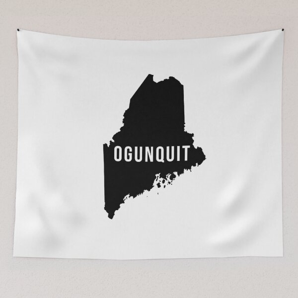 Item preview, Ogunquit, Maine State Silhouette designed and sold by CartoCreative.