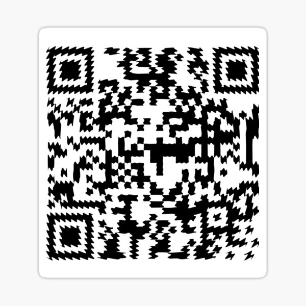 "Birds Are My Favourite Dinosaurs QR Code Sleeveless Top" Sticker by