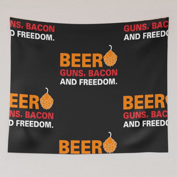 Item preview, beer guns, bacon and freedom designed and sold by Best-Designers.