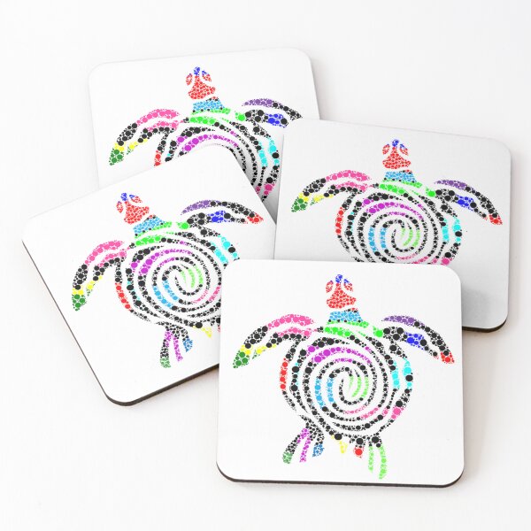 Item preview, colorful turtle design designed and sold by dsrdirect.