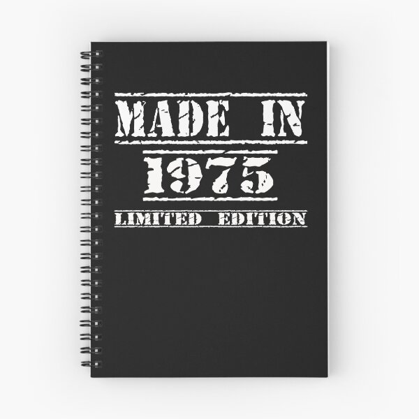 Item preview, Made in 1975 Limited Edition Birthday Design designed and sold by PopsTees.
