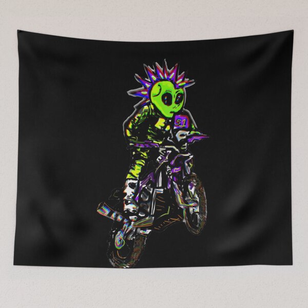 Item preview, Alien motorcross Classic designed and sold by SonalParikh3.