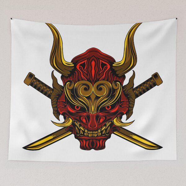 Item preview, Japanese, Red Oni Demon ,Runin designed and sold by Emil1993.