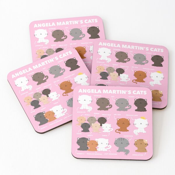 Item preview, The Office Angela Martin’s Cats designed and sold by cutermelon.