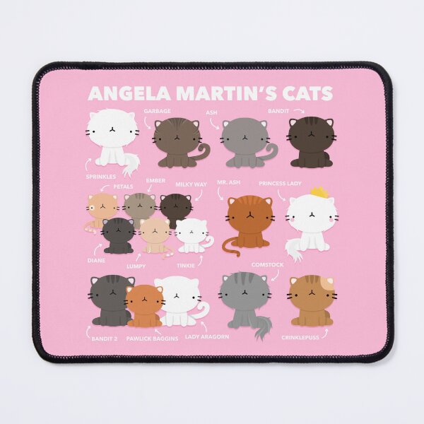 Item preview, The Office Angela Martin’s Cats designed and sold by cutermelon.
