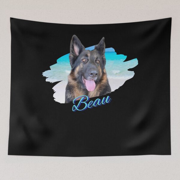 Item preview, Black German Shepherd Design With Beau Active designed and sold by SonalParikh3.