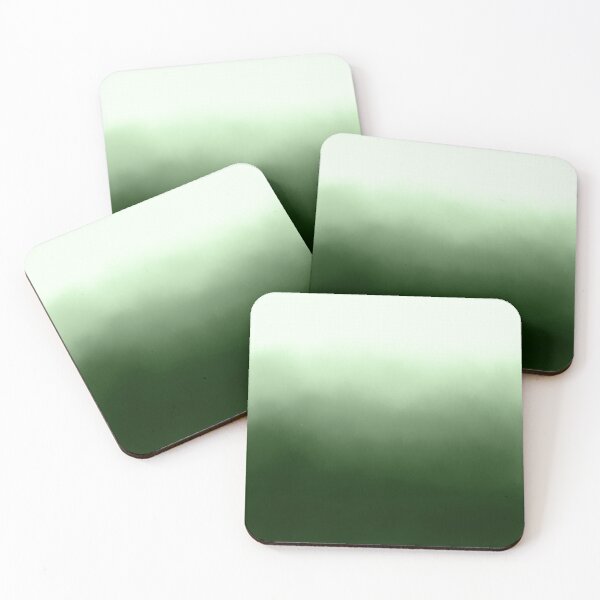 Item preview, Hunter Green & Honeydew Gradient Ombre Boho Dip Dye designed and sold by Karen McFarland.