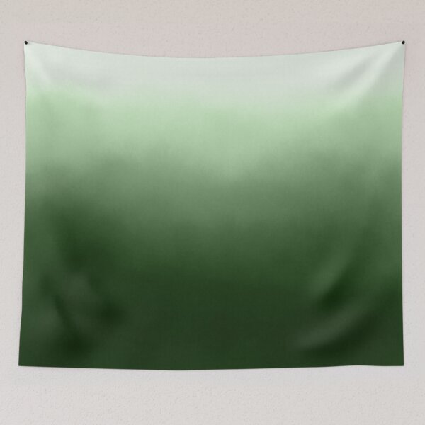 Item preview, Hunter Green & Honeydew Gradient Ombre Boho Dip Dye designed and sold by Karen McFarland.