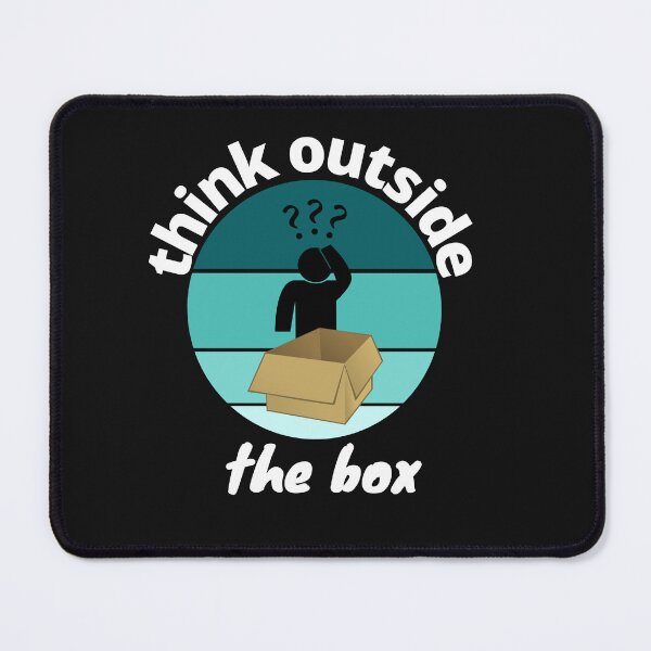 Item preview, Think Outside The Box Retro designed and sold by RedSparkle.