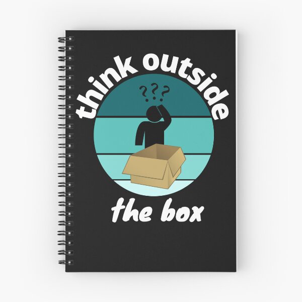 Item preview, Think Outside The Box Retro designed and sold by RedSparkle.