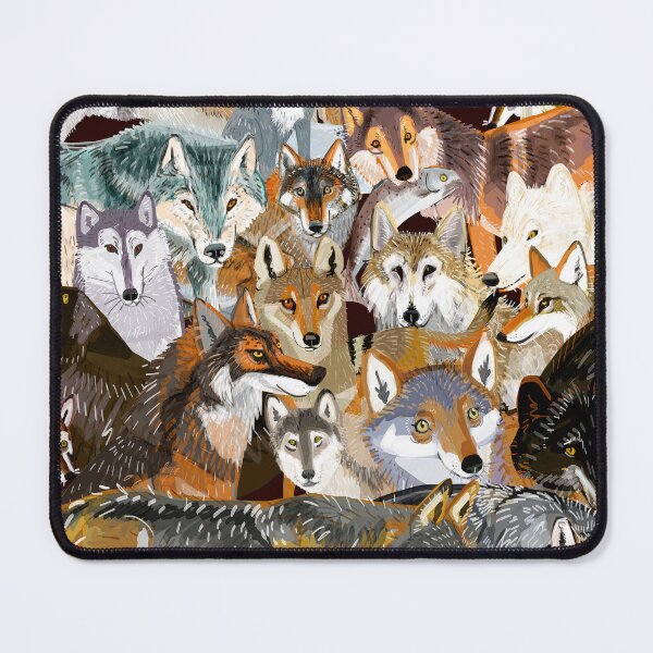 Item preview, Wolves oclock Time to Wolf card designed and sold by belettelepink.