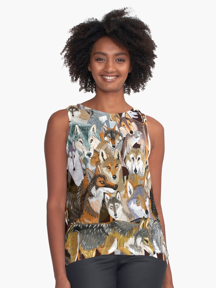 Vista previa del artículo con la obra «Blusa sin mangas», diseñado y vendido por belettelepink.