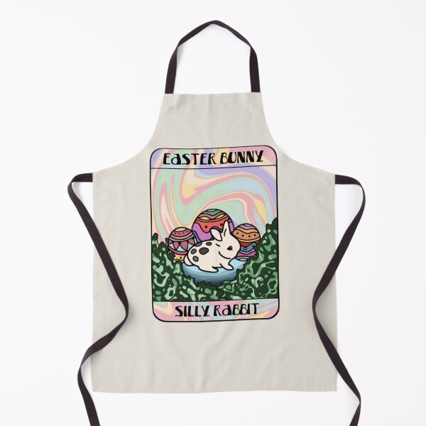 Item preview, Cute Netherland Dwarf Bunny Celebrating Easter with Colorful Eggs Vintage Bunny Tarot  designed and sold by wigobun.