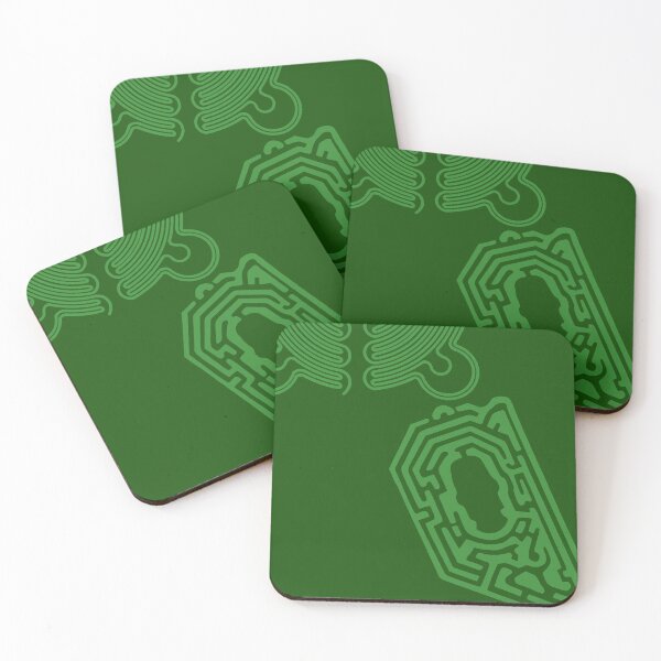 Item preview, Saffron Walden Mazes v4 (green) designed and sold by Twenty Twenty Visions.