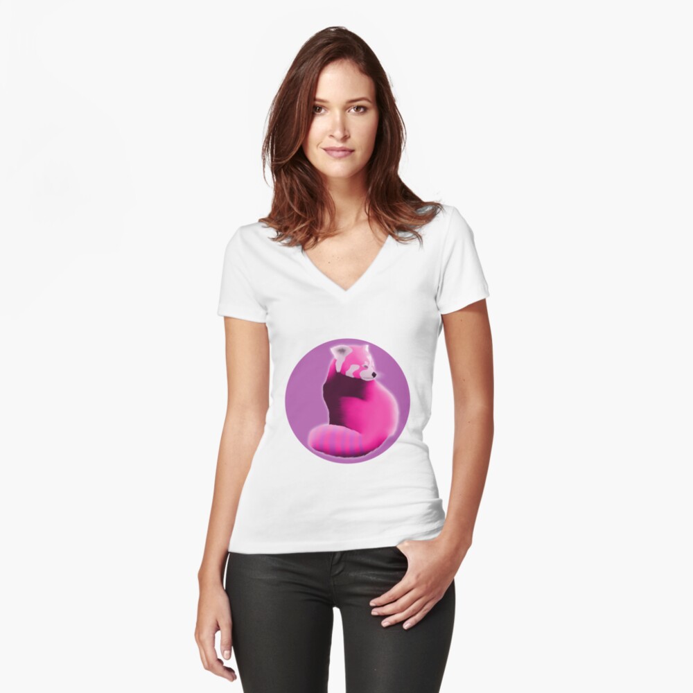 Item preview, Fitted V-Neck T-Shirt designed and sold by LilithPan.