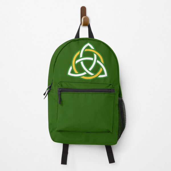 Item preview, Irish Green Triquetra with Gold Ring designed and sold by Queer AF Warlock.