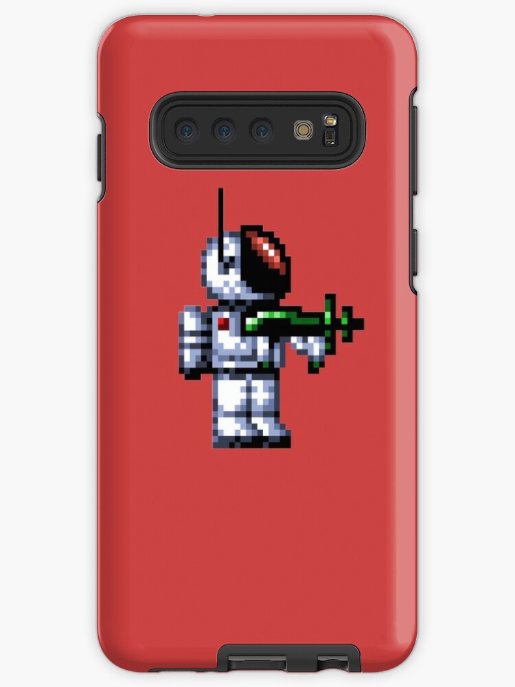 Astronaut Retro Game Pixel Art Case Skin For Samsung Galaxy By Nebulosity Redbubble - roblox title case skin for samsung galaxy by thepie redbubble