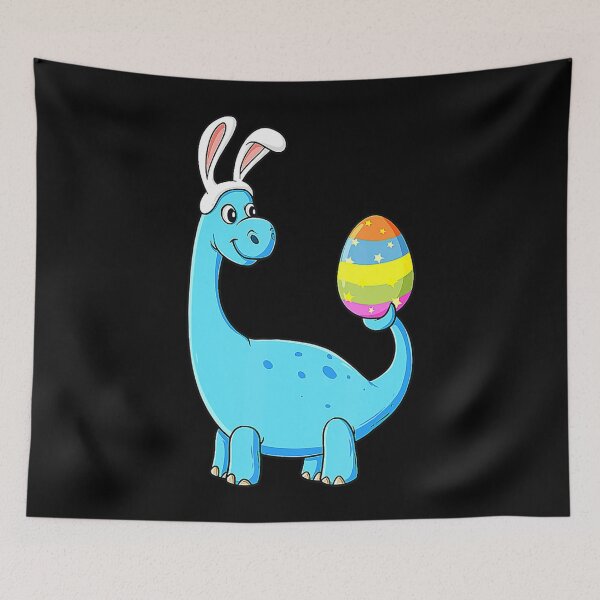 Item preview, Easter Day T Rex Dino Rabbit Ears With Egg Boys Girls Kids . designed and sold by ezechudnbowy.