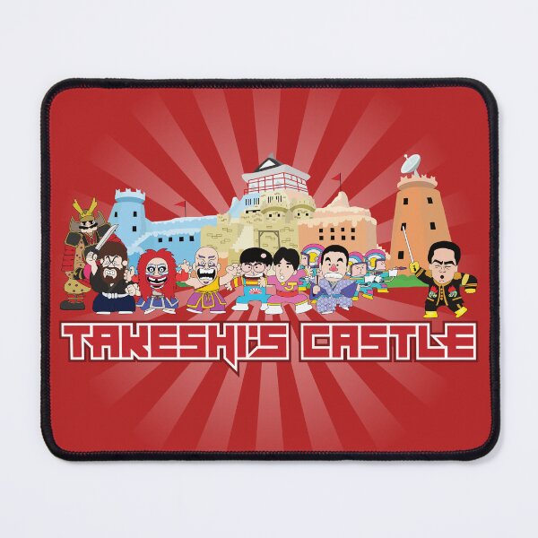 Item preview, Takeshi's Castle - Main Group Illustration Graphic designed and sold by Keshi Heads.