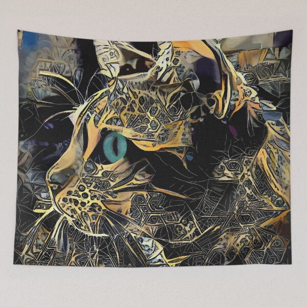 Item preview, manguy cat designed and sold by L. ROCHE.