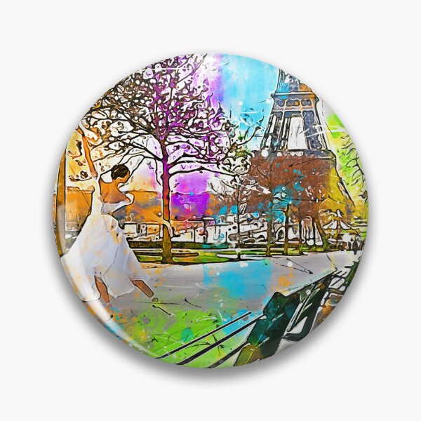 Item preview, Dancing on a road in front of Eiffel Tower Paris cause anything is possible designed and sold by M-Infinite.