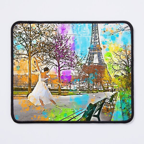 Item preview, Dancing on a road in front of Eiffel Tower Paris cause anything is possible designed and sold by M-Infinite.