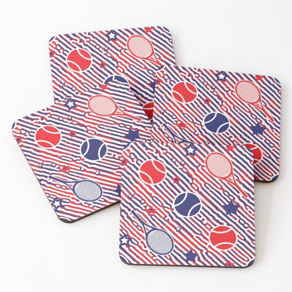 Item preview, Tennis USA with stars designed and sold by EvieWoj.
