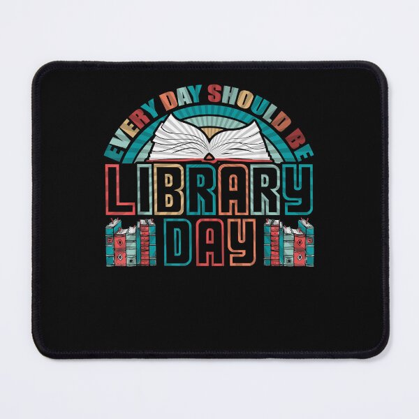 Item preview, Every Day Should Be Library Day Books Colorful T-Shirt designed and sold by MarioKowallik.