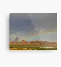 Arizona Rainbow Metal Print