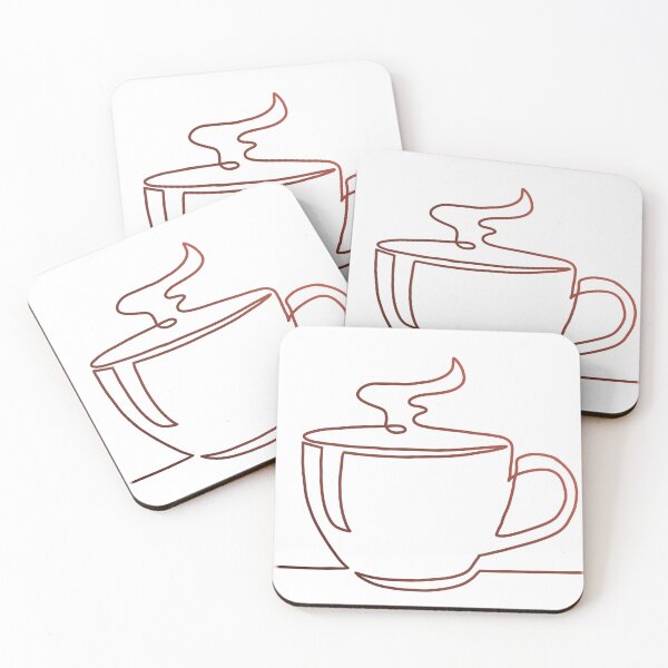 Item preview, one line coffee cup designed and sold by mikaylart.