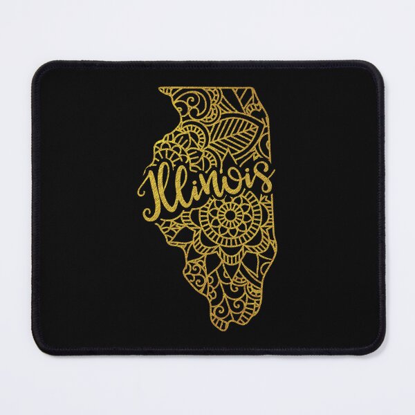 Item preview, Illinois Gold Map designed and sold by OutcastBrain.