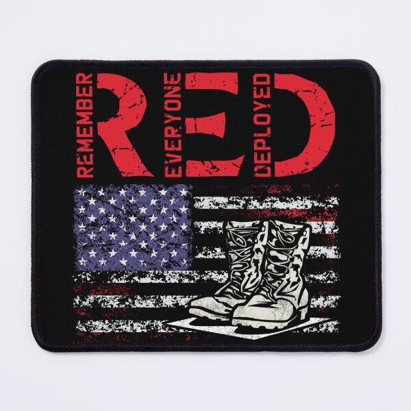 Item preview, RED Friday For My Husband Army Military Wife US Flag Veteran designed and sold by Azhalltorm.